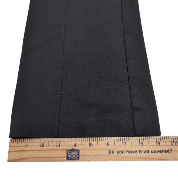 J JILL Barely Boot Cut Ponte Pants Womens LT Large Tall Black Stretch Pull-On - Picture 12 of 12